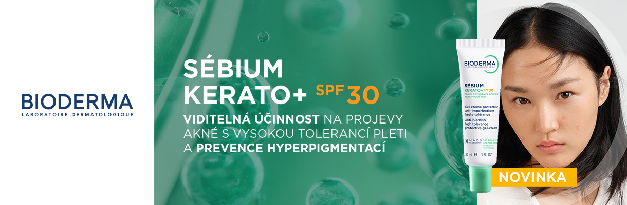 Představujeme novinku Sébium Kerato+ SPF 30 +