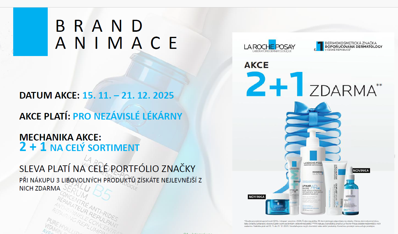 2+1 zdarma La Roche-Posay